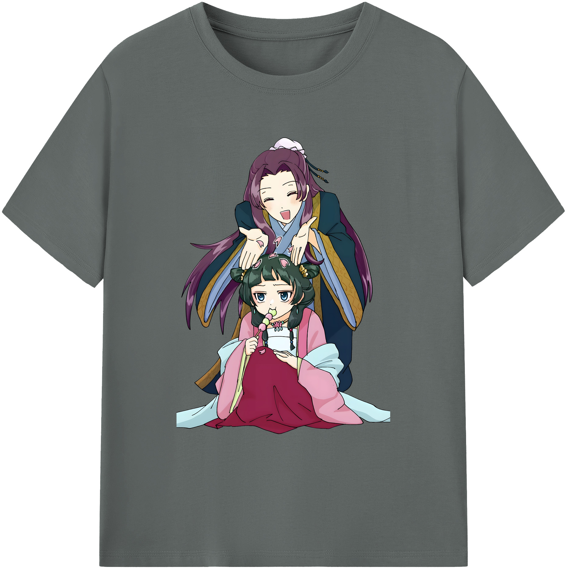 （画像用） 薬屋のひとりごと The Apothecary Diaries 綿100％ メンズ半袖Tシャツ｜肌触りやわらか＆通気性